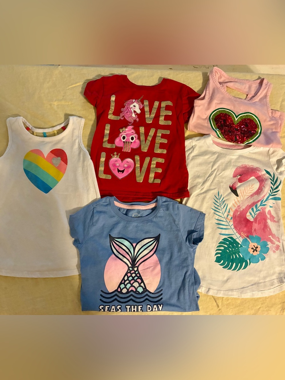 Girls XS Shirt and Dress Bundle